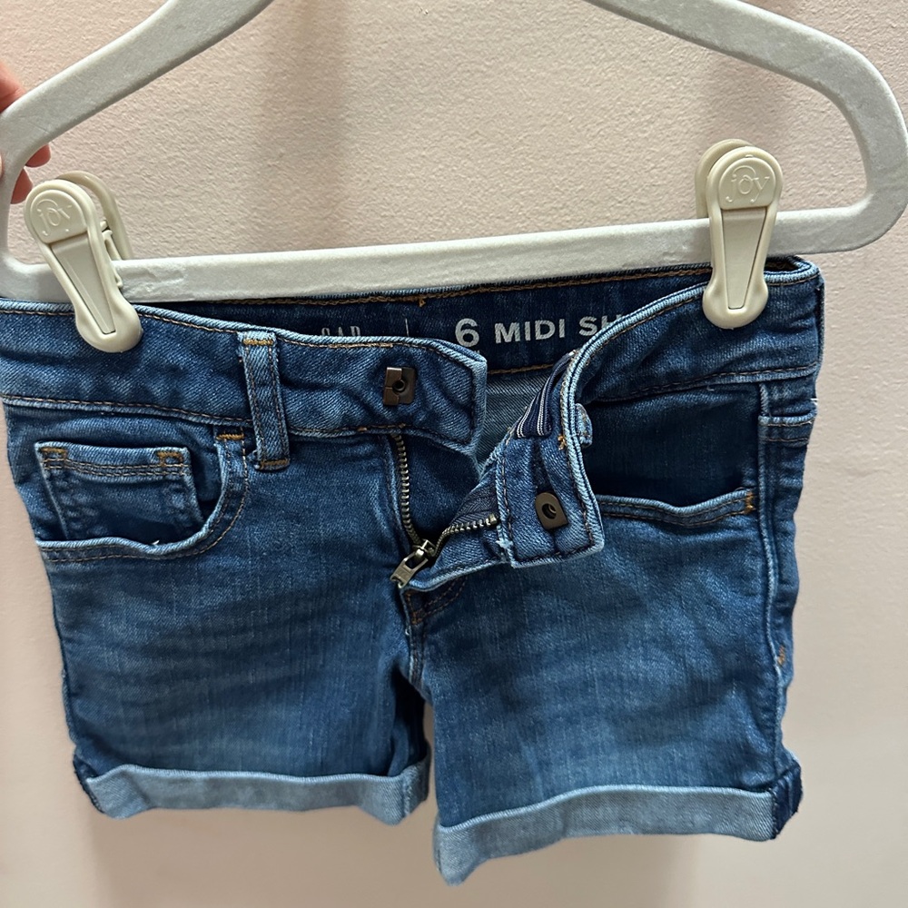 GAP Classic Blue Kids Denim Shorts
